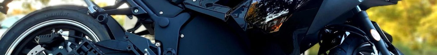 Black Emmo Zone Electric Motorcycle 