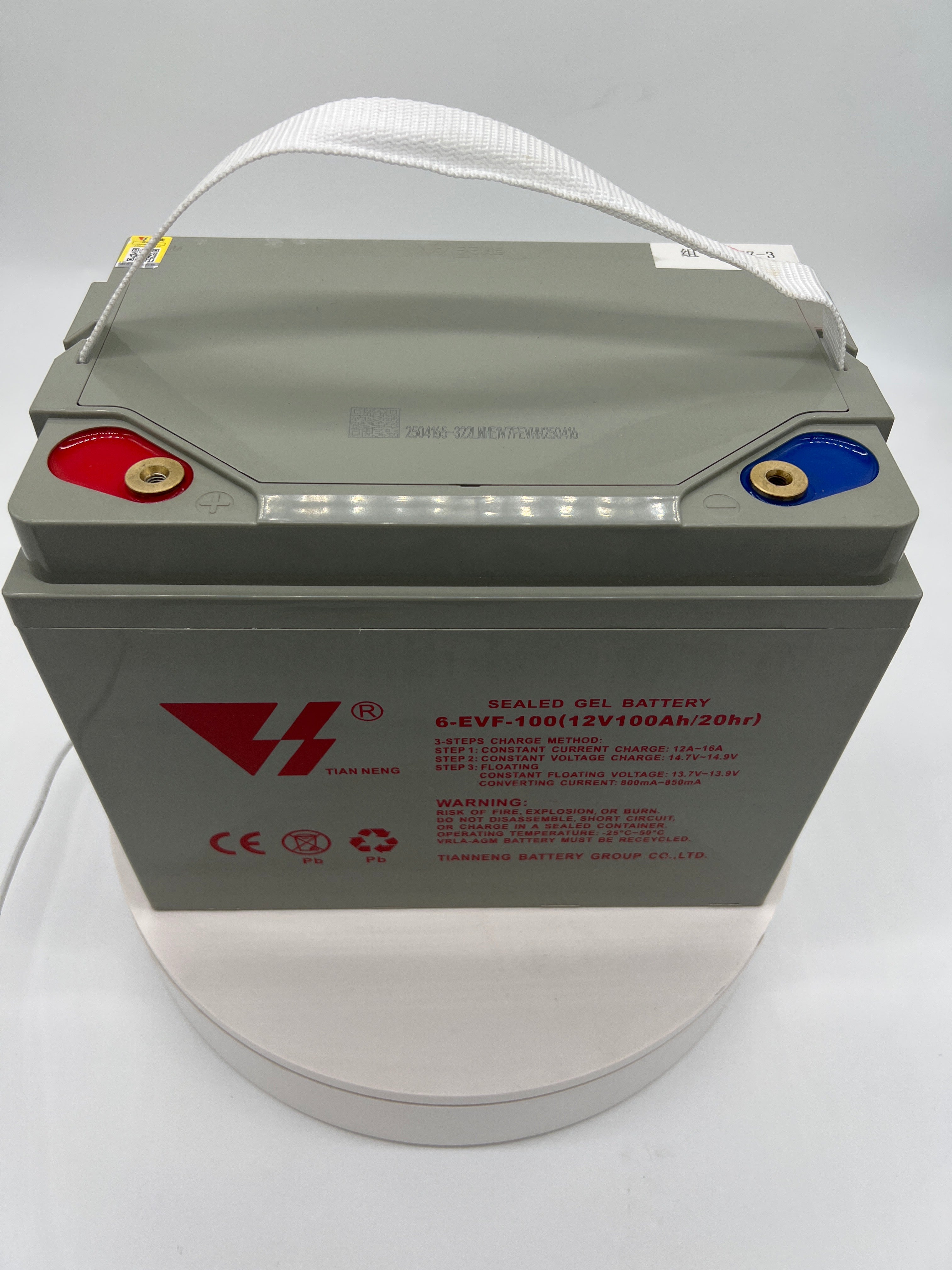 Tianneng 12V96Ah Sealed Lead Acid Battery Ecolo Connect Plus & Ecolo Cargo Truck