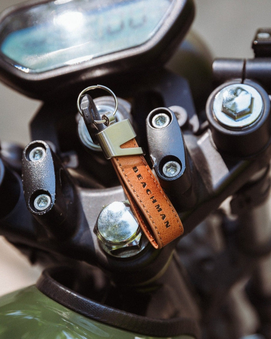 Beachman Leather Key Chain