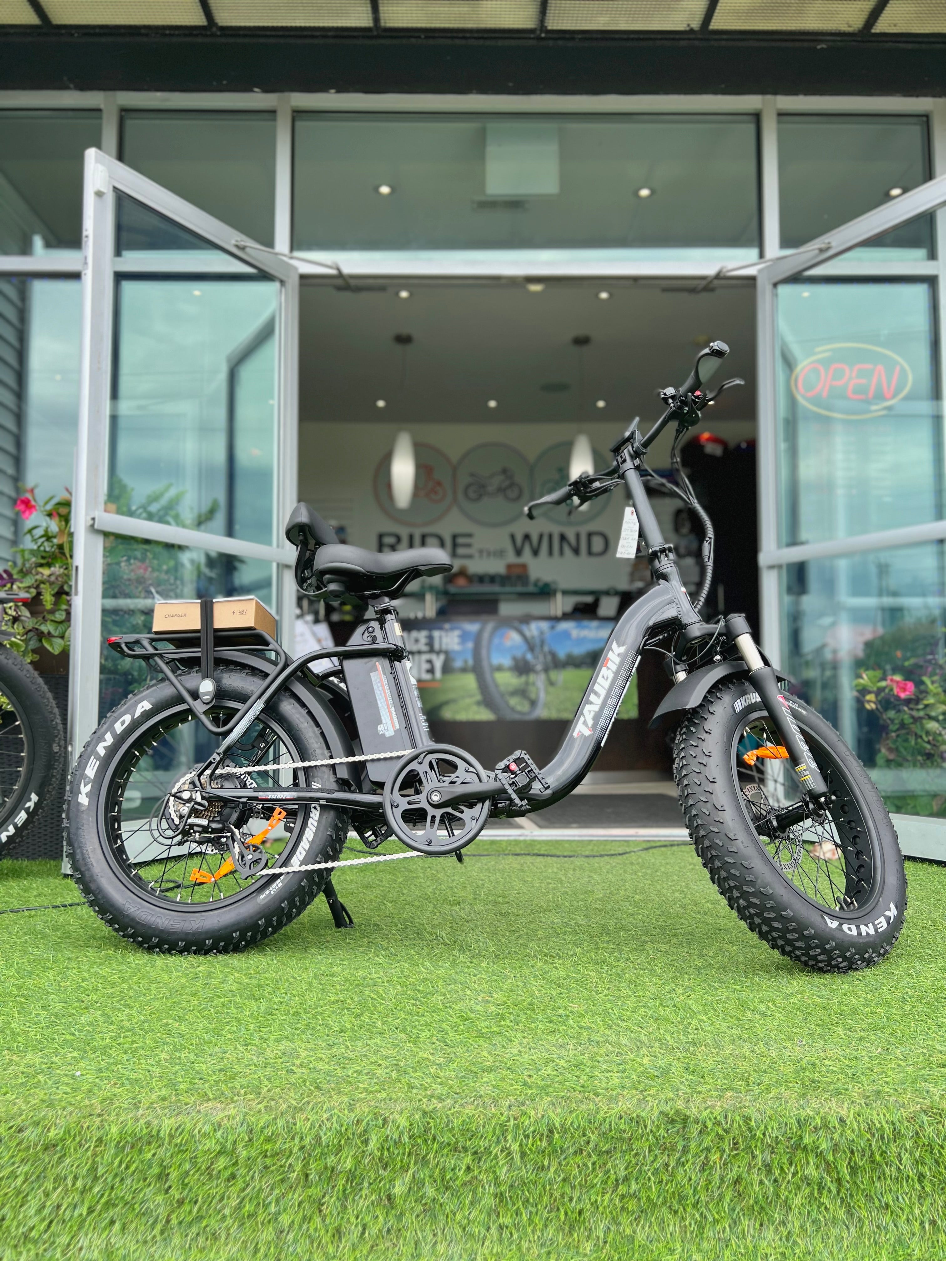 2025 Taubik Escape Ebike Electric Bicycle Foldable Style 20" Fat Tires UL 2849