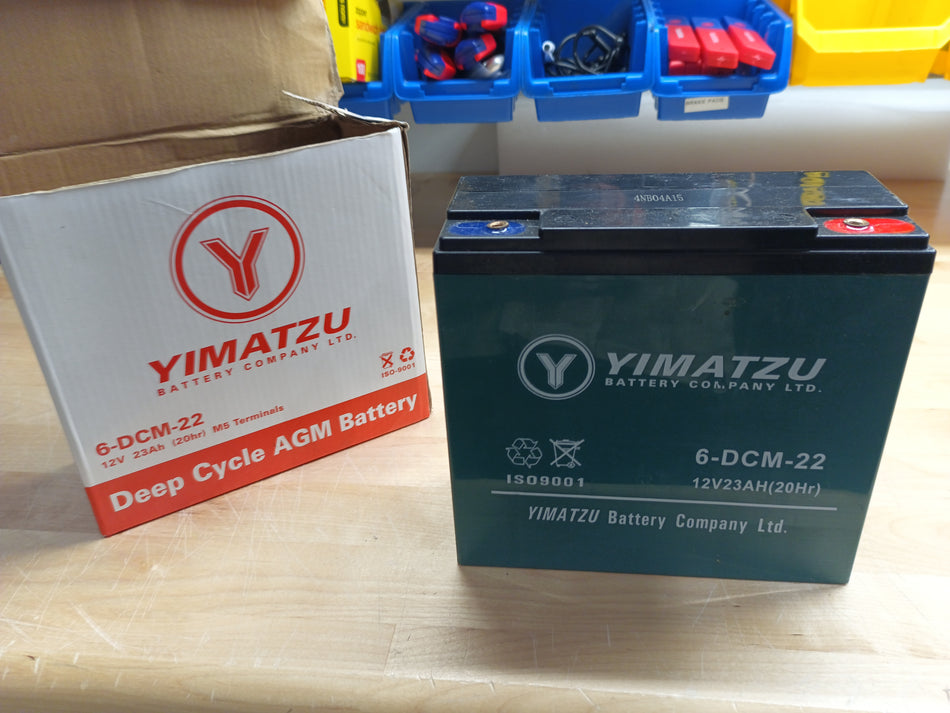 Lead Acid Battery 12V20Ah Reconditioned Yimatzu and Emmo