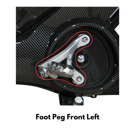 Evoque Etron Front Foot Pegs
