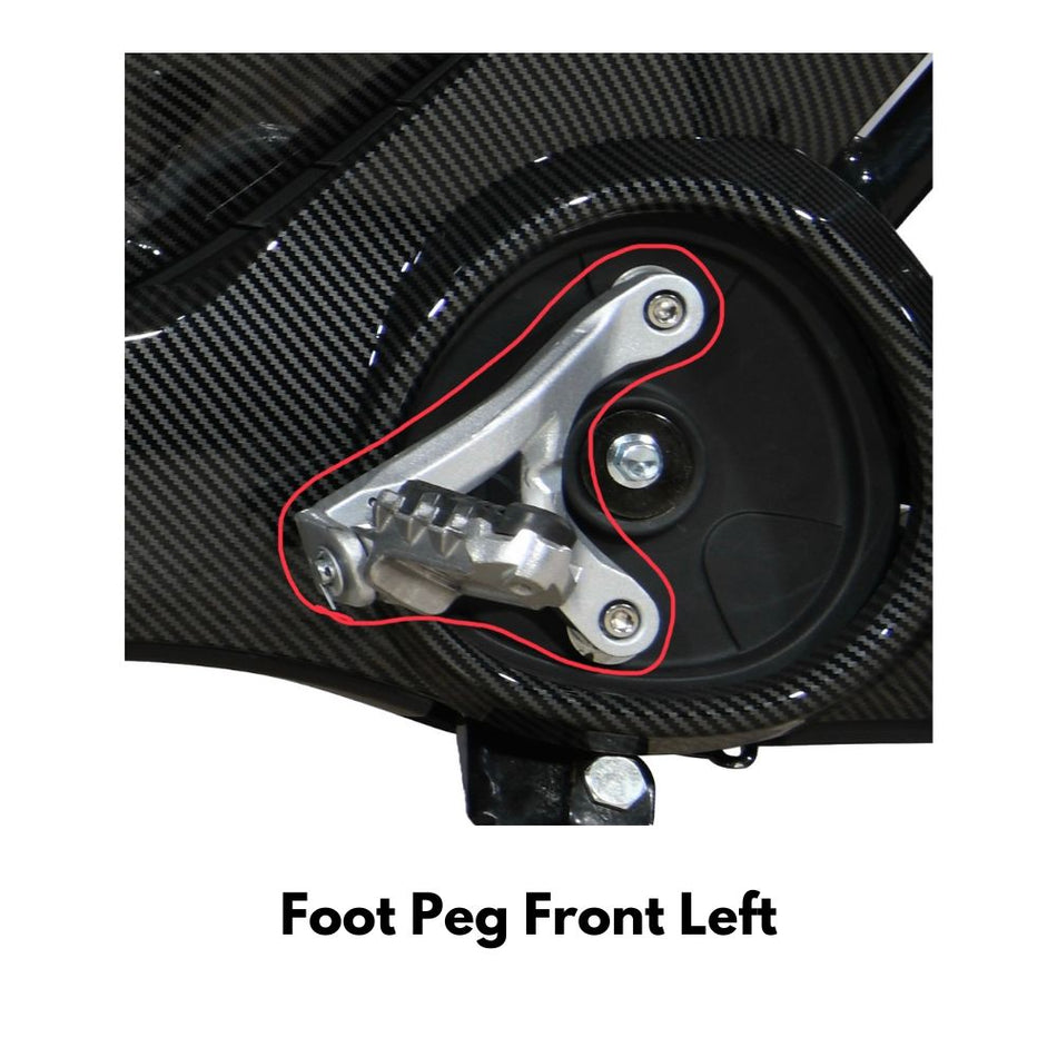 Evoque Etron Front Foot Pegs