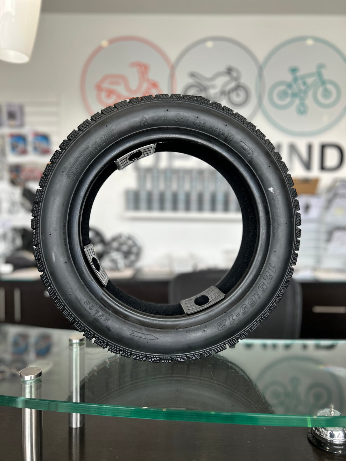 Ecolo Connect or Matrix Nexa Tire Tubeless 125/65-12