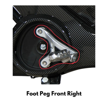 Evoque Etron Front Foot Pegs