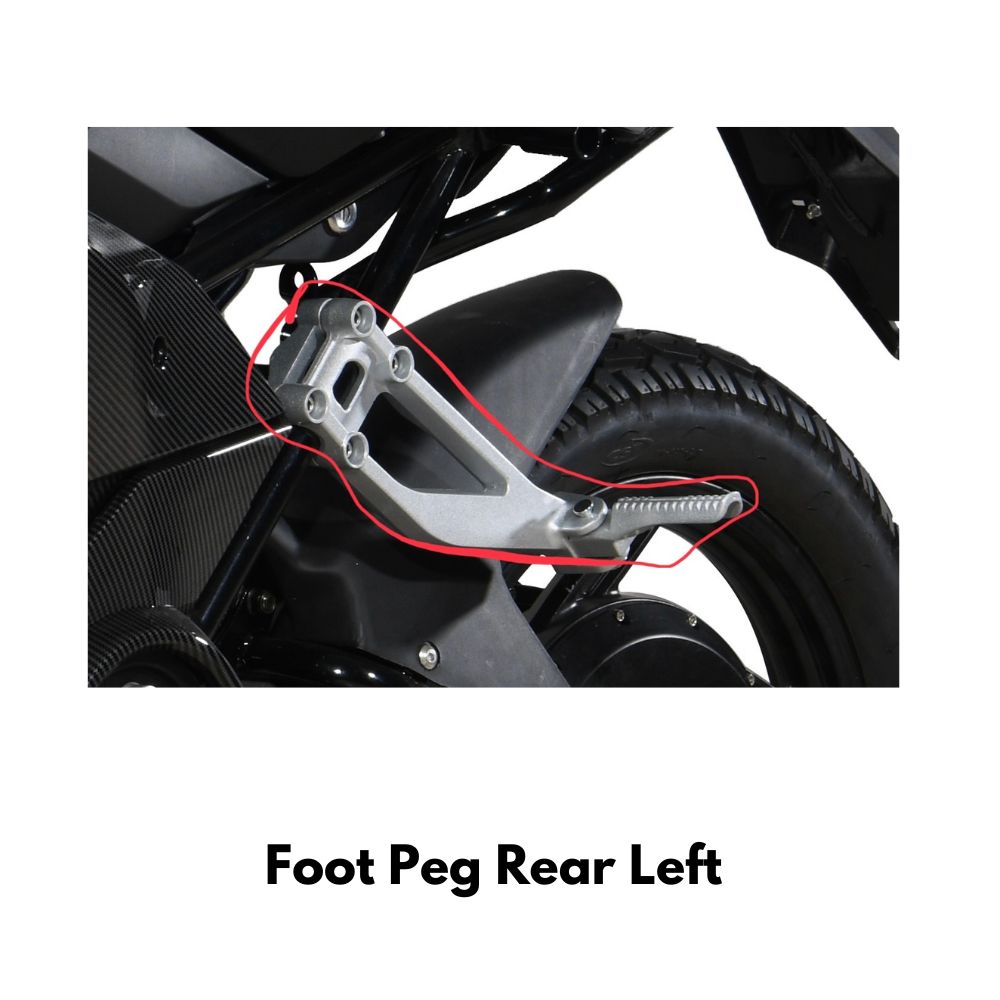 Evoque Etron Rear Foot Pegs