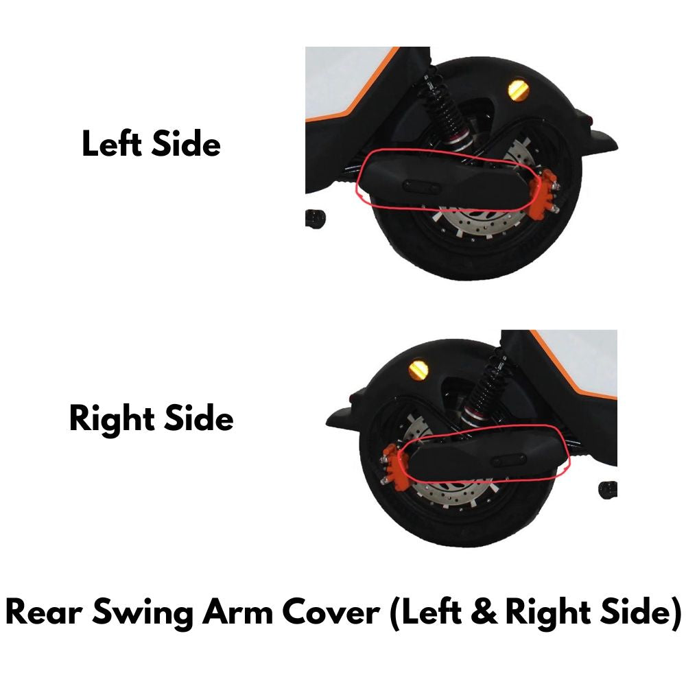 Evoque Stinger Rear Swing Arm Covers