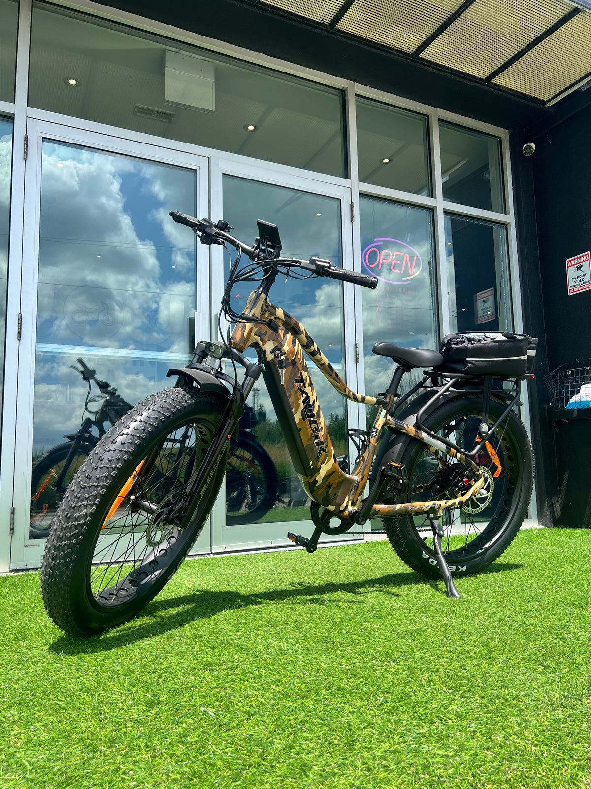 2024 Taubik Westridge 4T UL 2849 APPROVED Ebike Electric Bicycle Mountain Bike Style Fat Tire