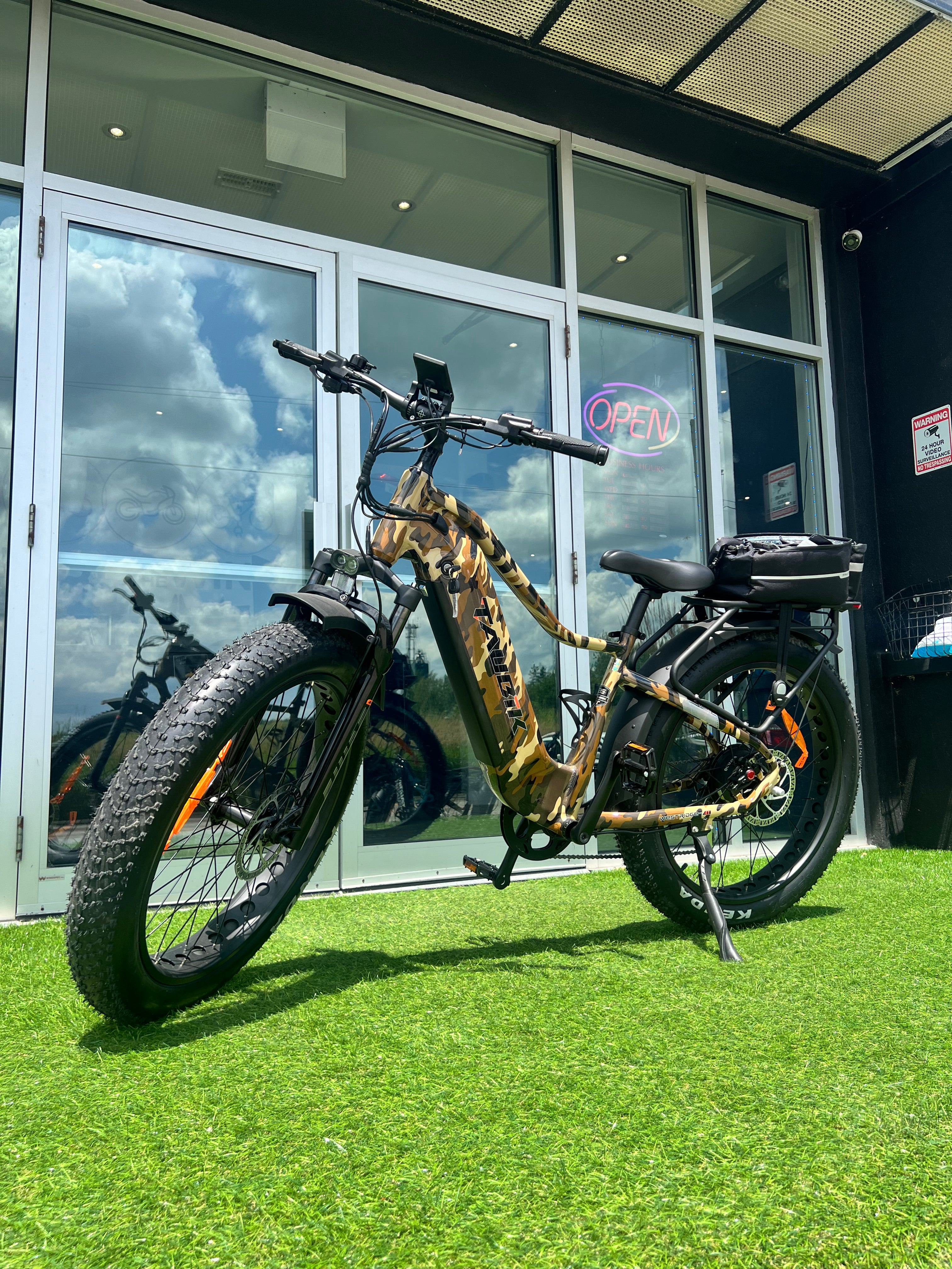 2024 Taubik Westridge 4T UL 2849 APPROVED Ebike Electric Bicycle Mountain Bike Style Fat Tire