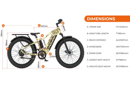 2026 Taubik Westridge 4T UL 2849 Ebike Electric Bicycle Mountain Bike Style Fat Tire