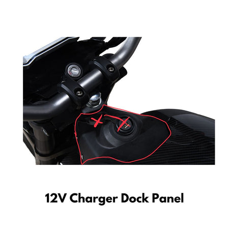 Evoque Etron 12V Charger Dock Panel