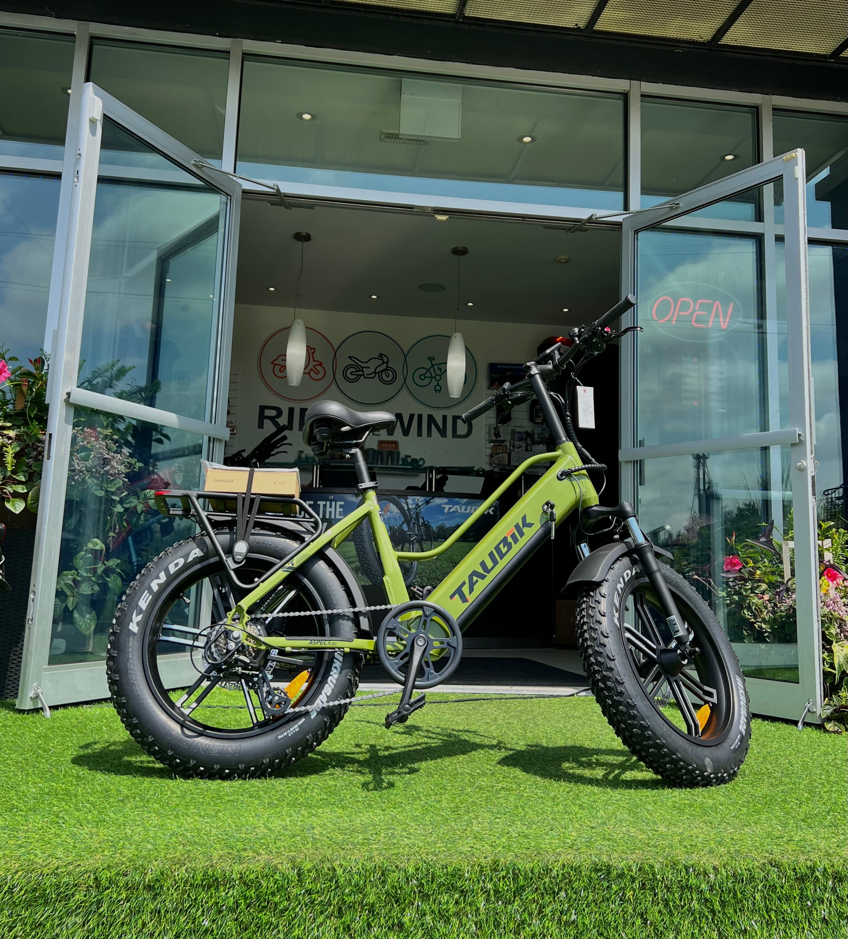 2024 Taubik ASPECT Ebike Electric Bicycle Style 20" Fat Tires UL 2849 SALE!!!
