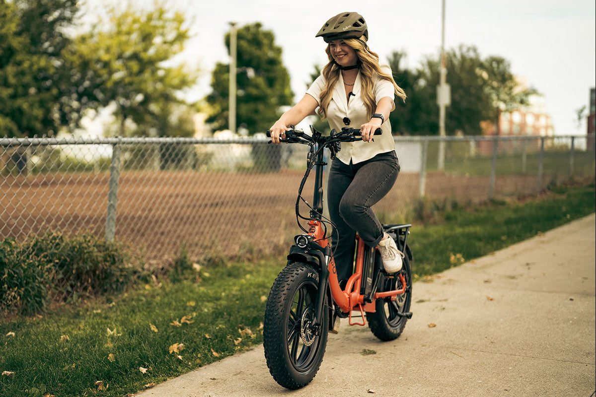 Emmo E-Mini Pro Ebike Electric Bicycle 20" Fat Tire Step Thru Style