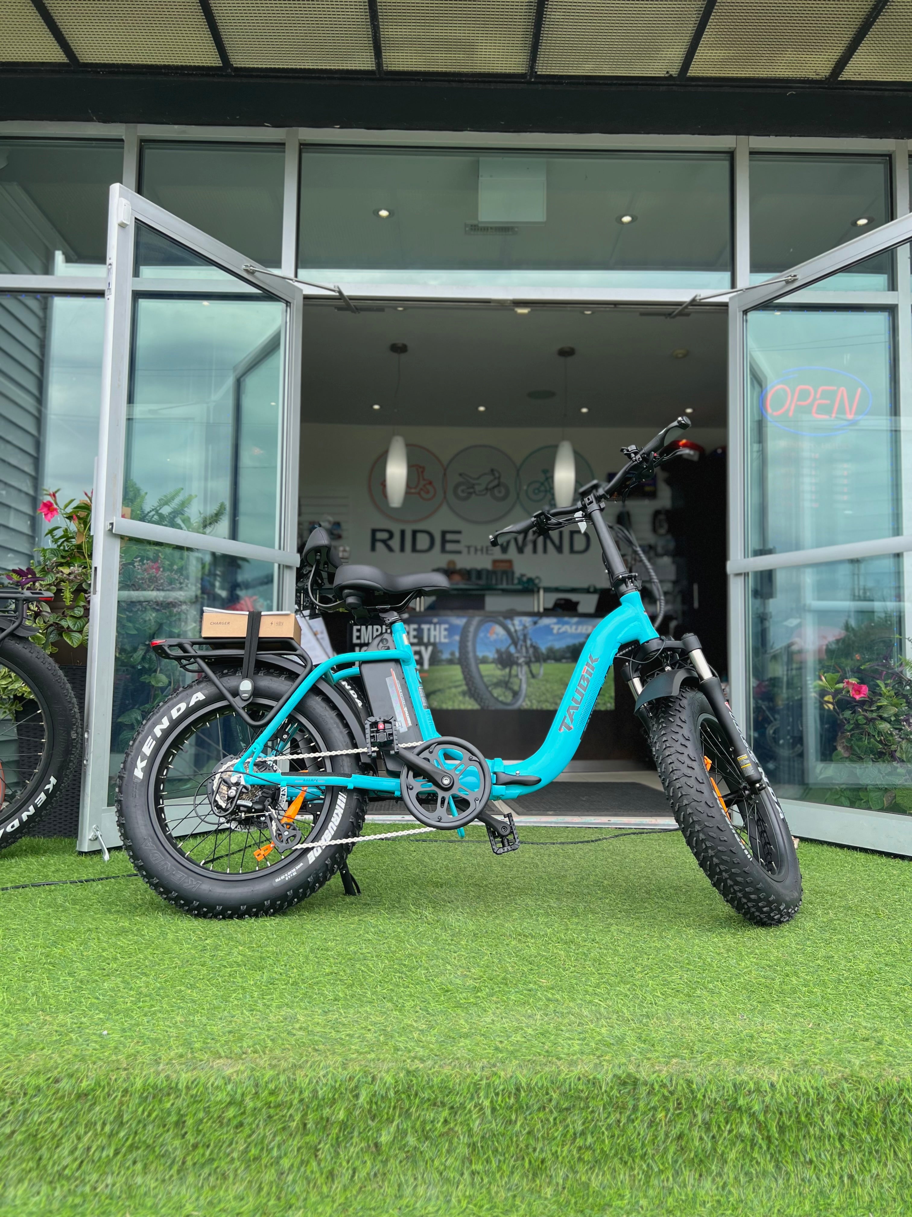 2025 Taubik Escape Ebike Electric Bicycle Foldable Style 20" Fat Tires UL 2849