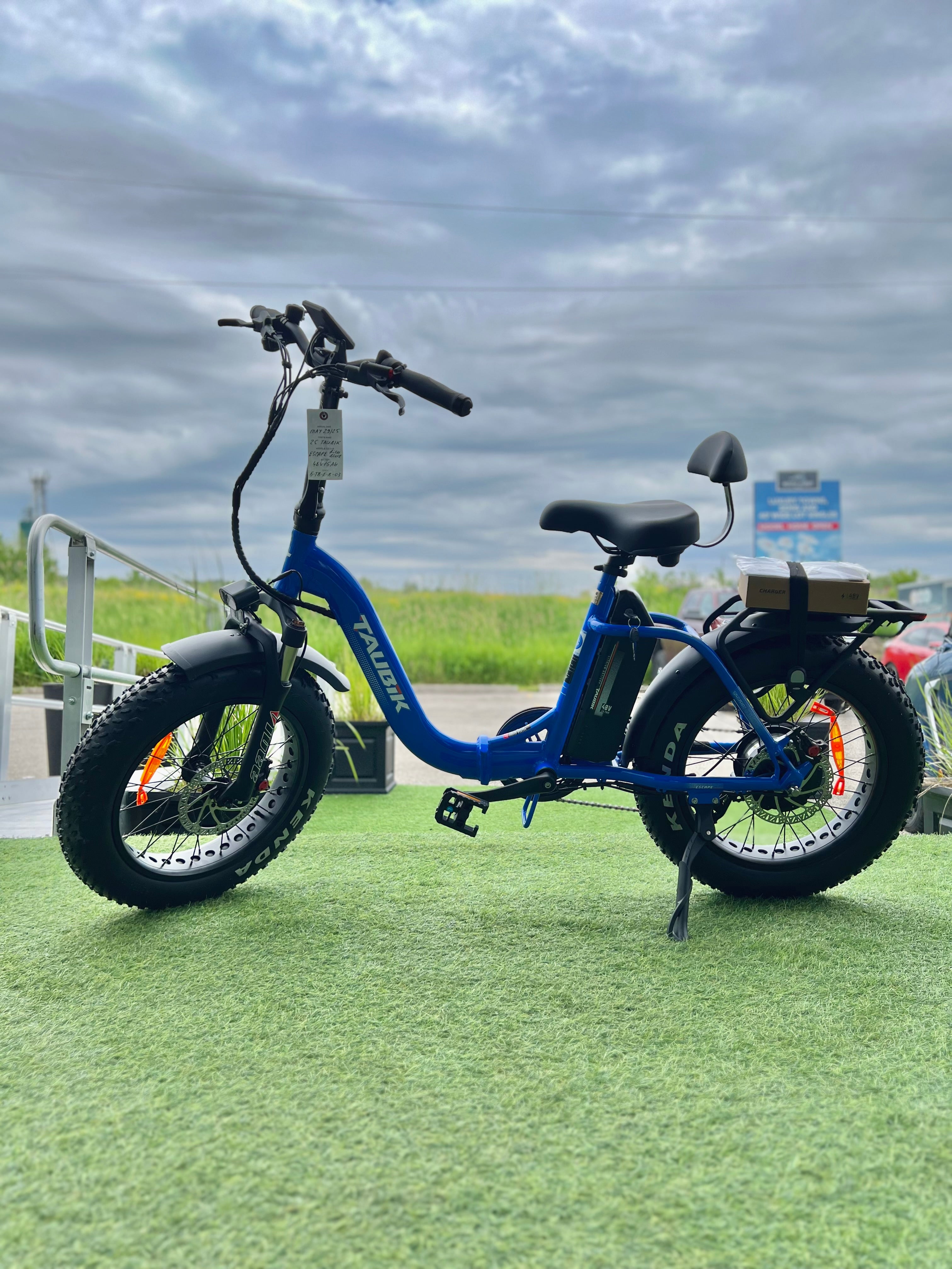 2025 Taubik Escape Ebike Electric Bicycle Foldable Style 20" Fat Tires UL 2849