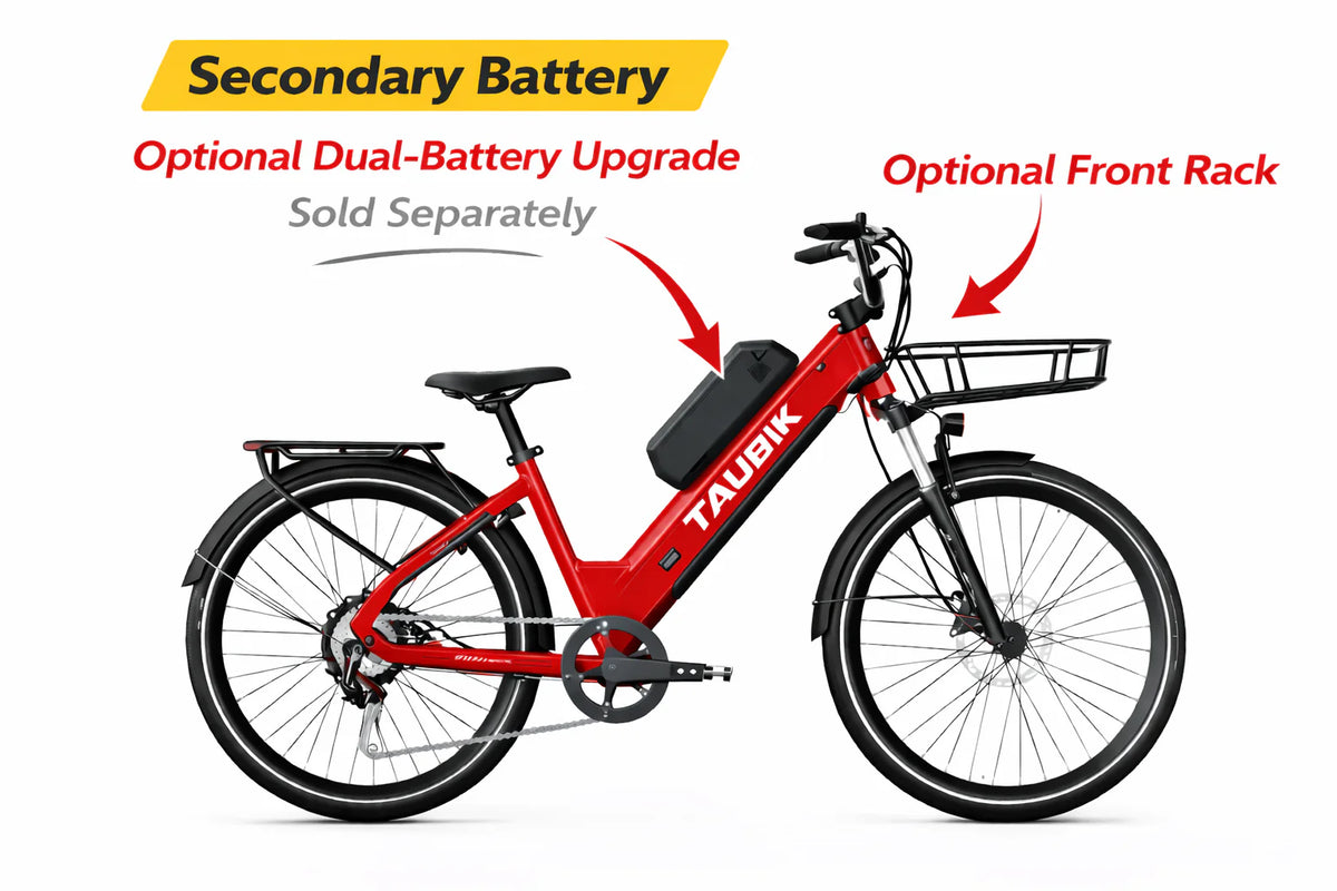 2026 Taubik Blackburn 260T Ebike Electric Bicycle Step Thru