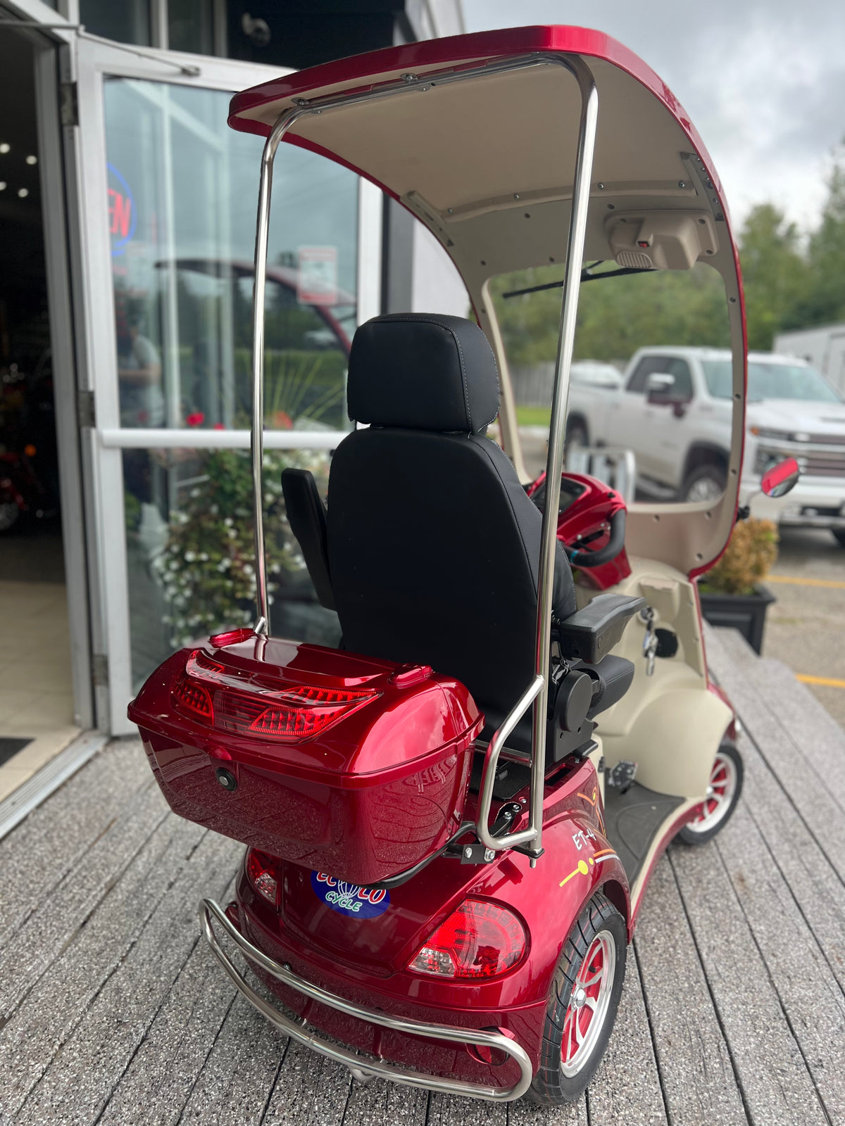 Ecolo ET4 Classic Mobility Scooter with Roof
