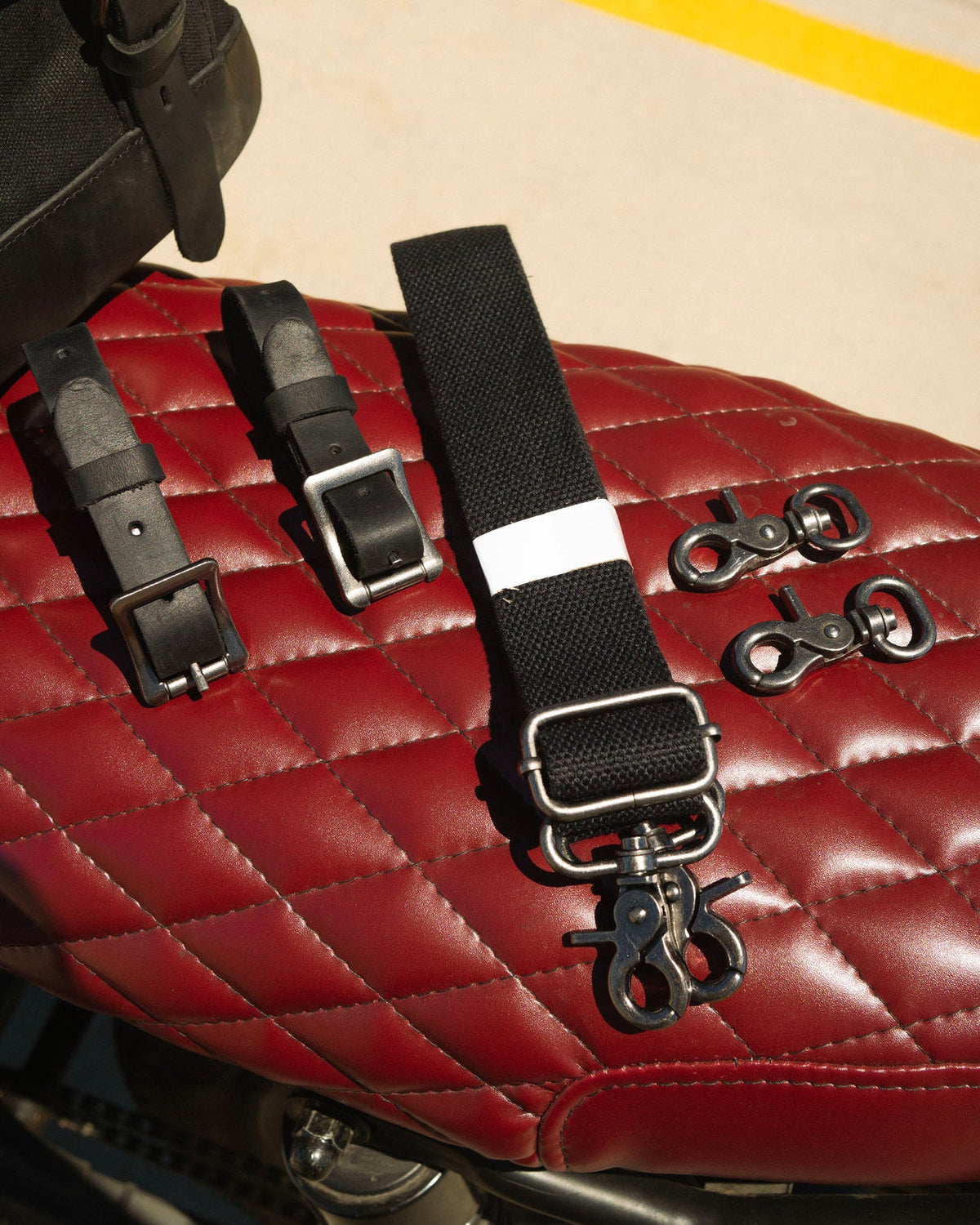 Beachman Midnight Black Saddlebag