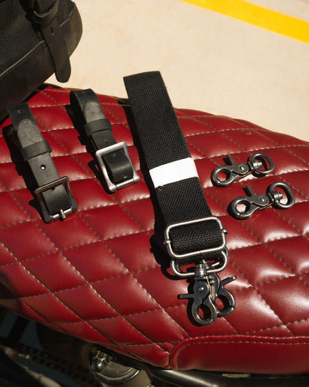 Beachman Midnight Black Saddlebag