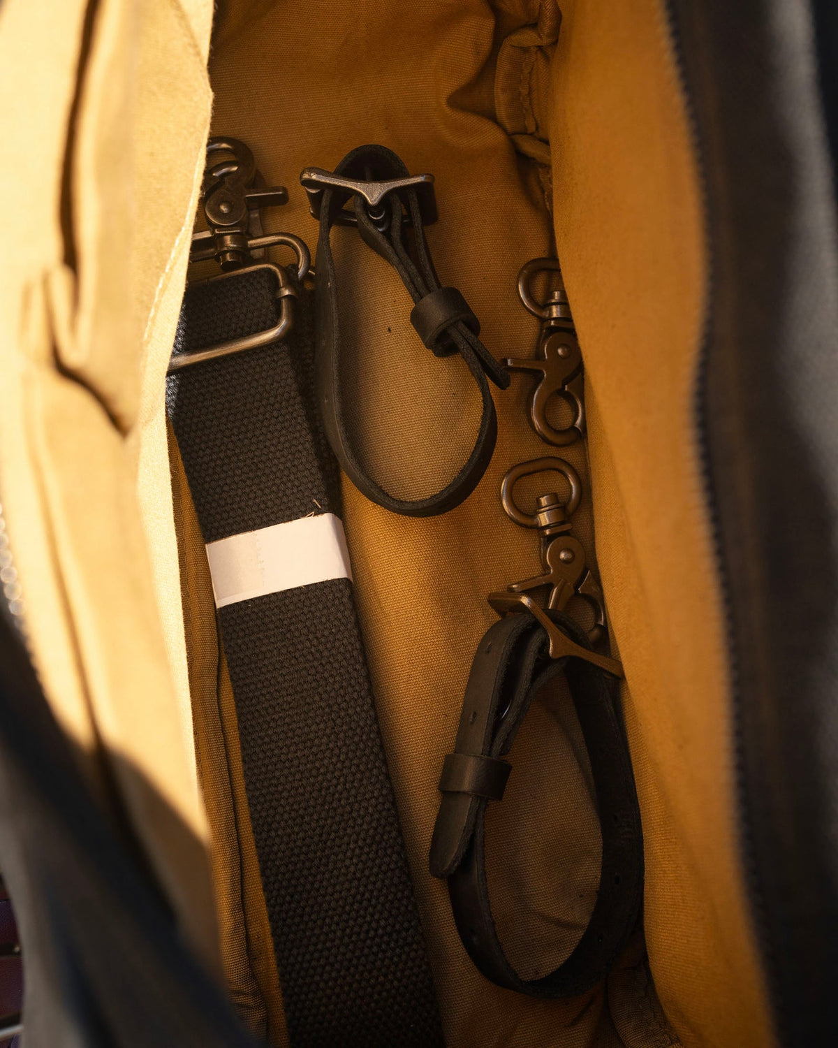 Beachman Midnight Black Saddlebag