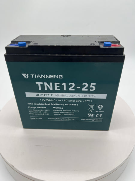 Tianneng 12V25Ah Sealed Lead Acid Battery