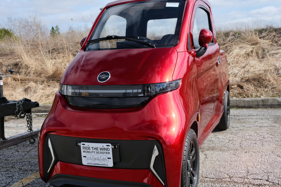 Ecolo Et4 Connect Cargo Truck Style Enclosed Mobility Scooter