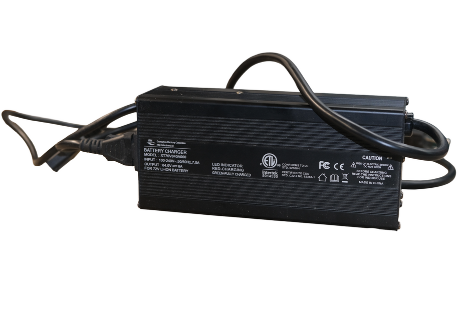 72V Charger 6amp for the Evoque Streetster
