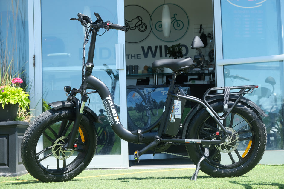 2026 Taubik Escape S Ebike Electric Bicycle Foldable Style 20" Fat Tires UL 2849