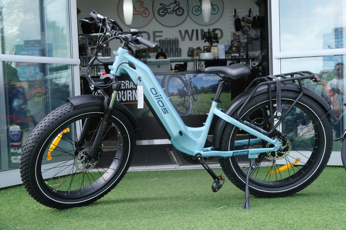Oiios Dyno Step-Thru Fat Tire Electric Bike