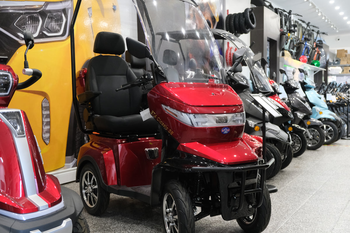 Ecolo ET4 Classic SE Mobility Scooter with Roof *NEW 2026 REMODEL*