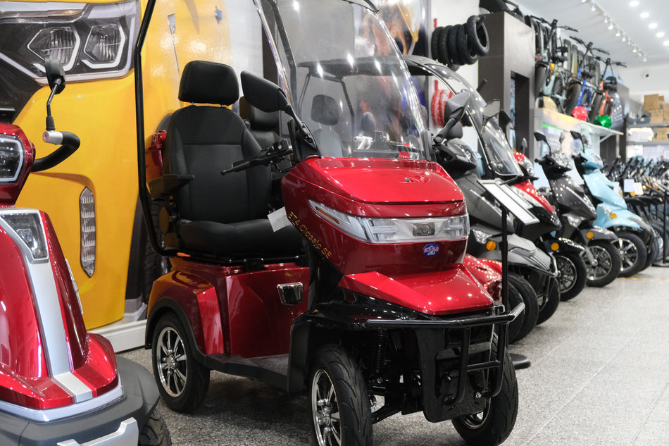 Ecolo ET4 Classic SE Mobility Scooter with Roof *NEW 2026 REMODEL*