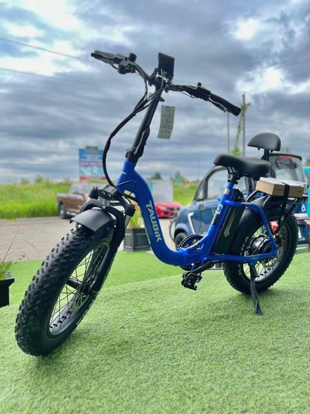 2025 Taubik Escape Ebike Electric Bicycle Foldable Style 20" Fat Tires UL 2849
