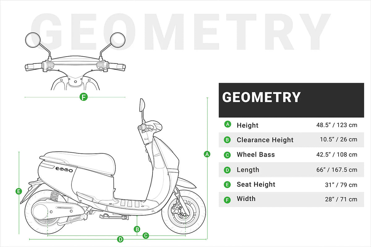 Emmo NOK Electric Scooter 84volt