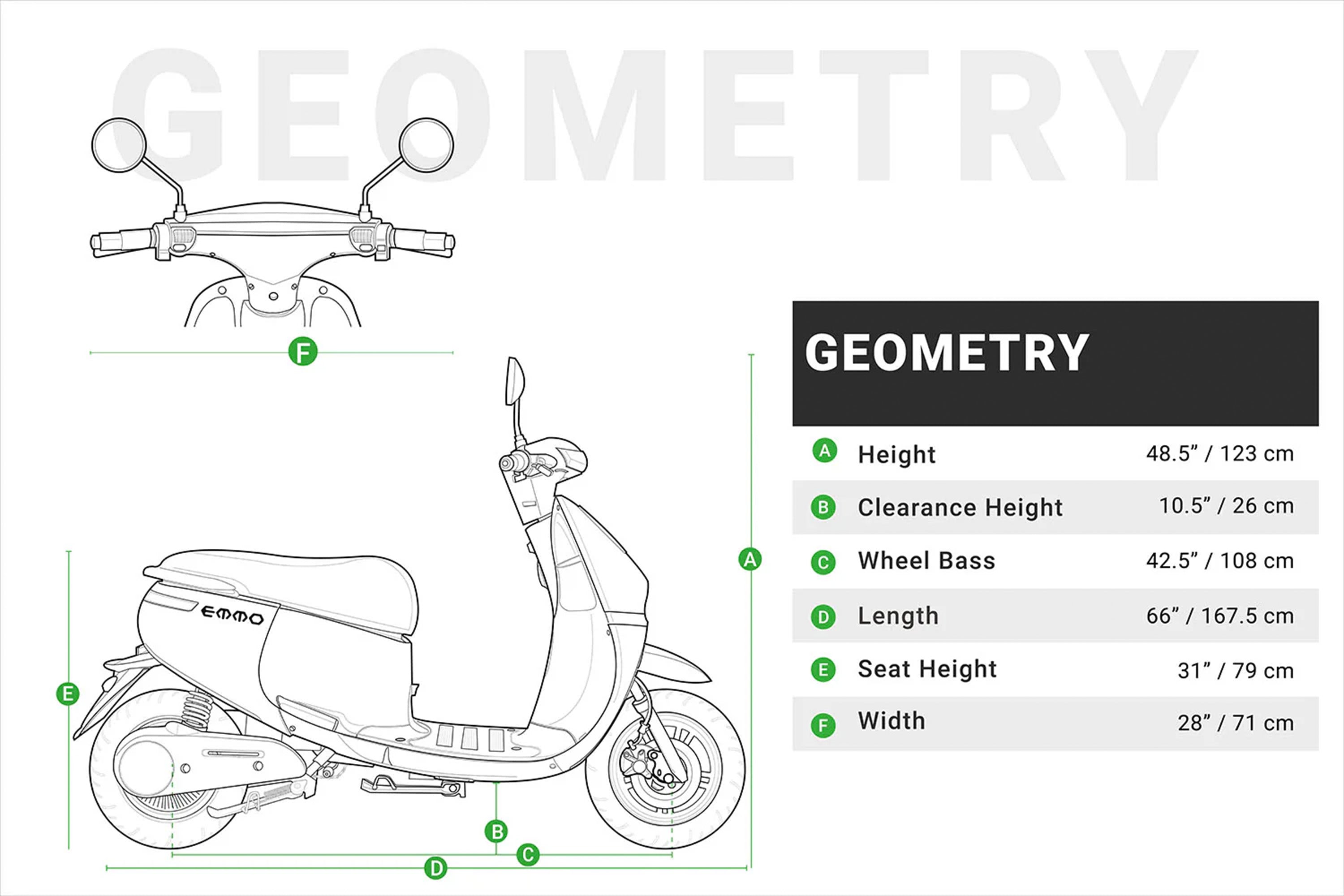 Emmo NOK Electric Scooter 84volt