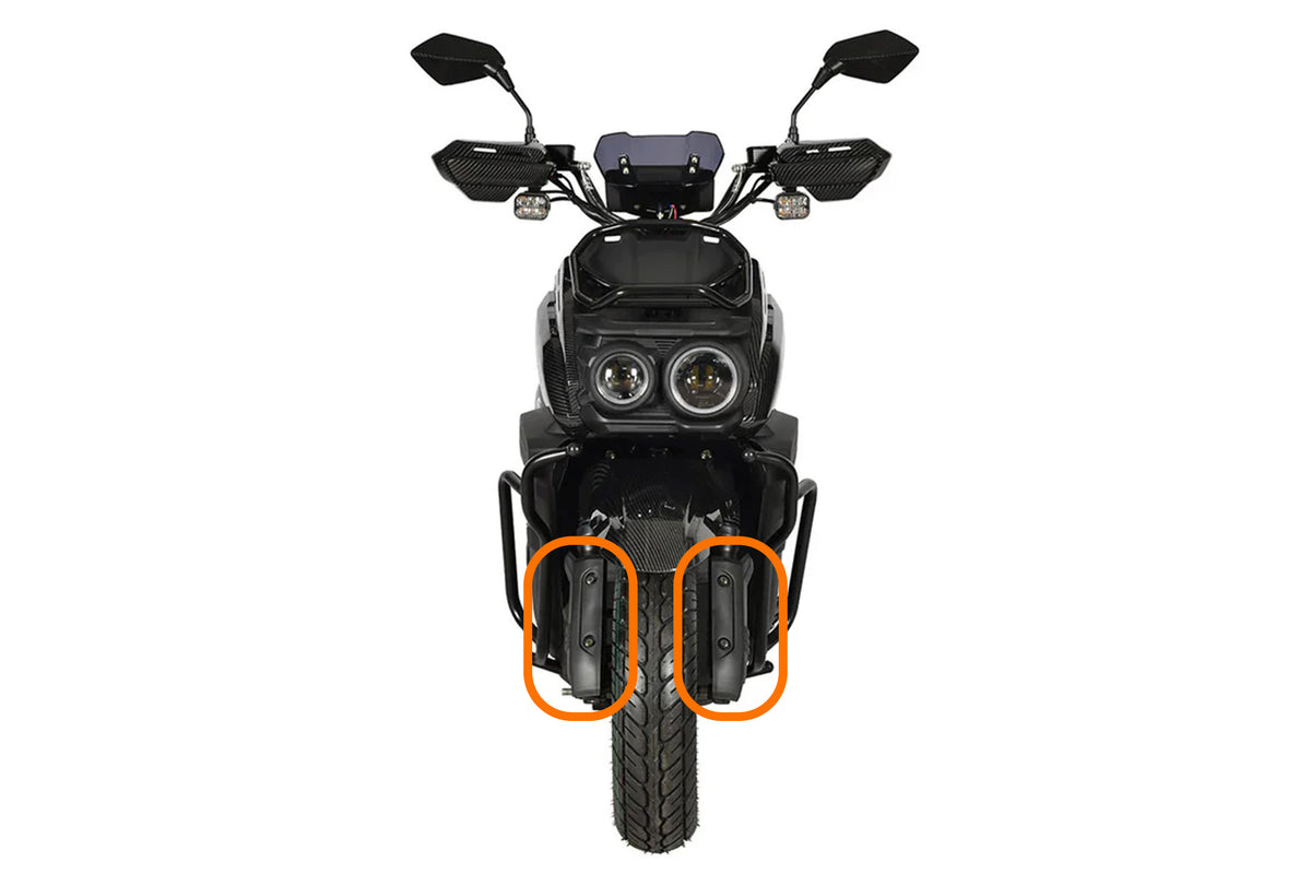 Emmo Nok Front Shock Covers (Left and Right)