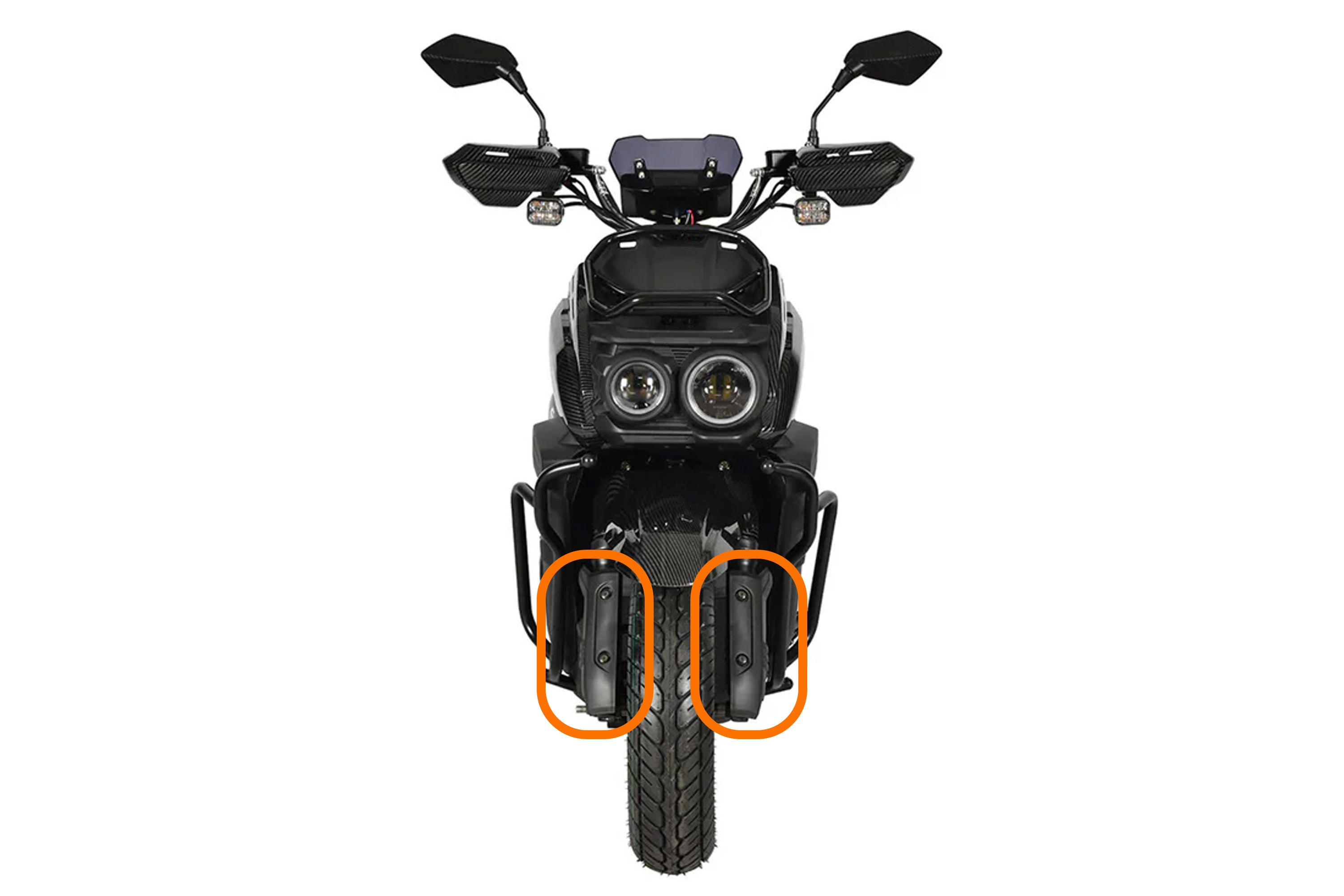 Emmo Nok Front Shock Covers (Left and Right)