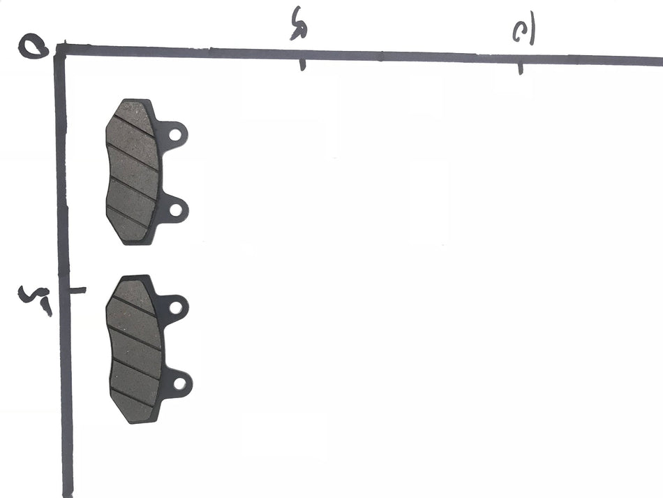 Emmo Zone II Brake Pads (1 Pair)