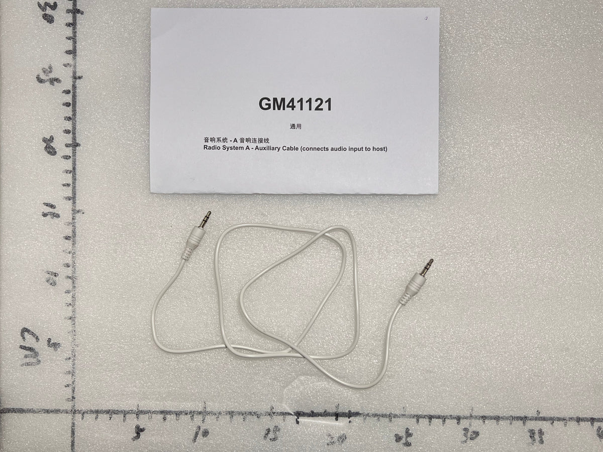 Radio System A - Auxiliary Cable (connects audio input to host) (Emmo Zone / Monster / GT84 / Kamen / Koogo / Nok / Knight)
