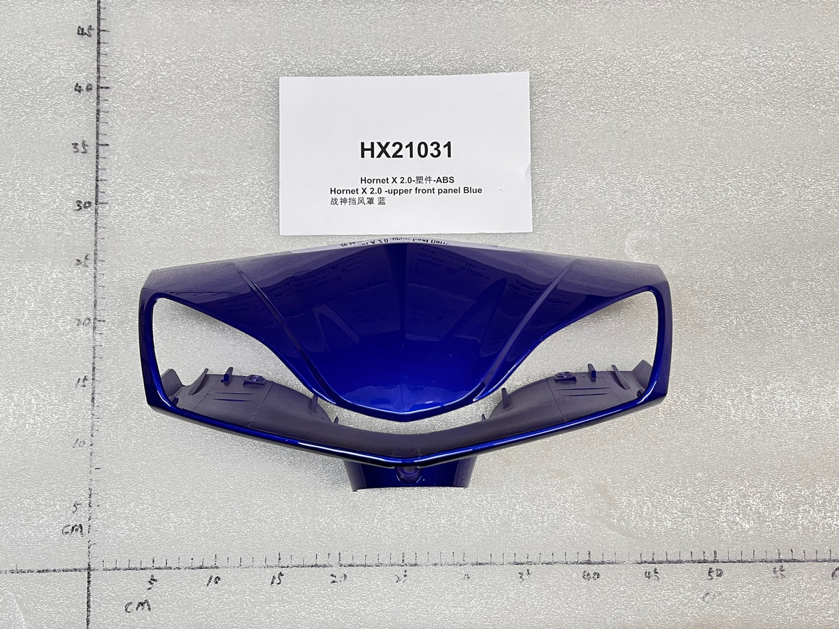 Emmo Hornet X 2.0 - Upper Front Panel (Black/Blue/Red)