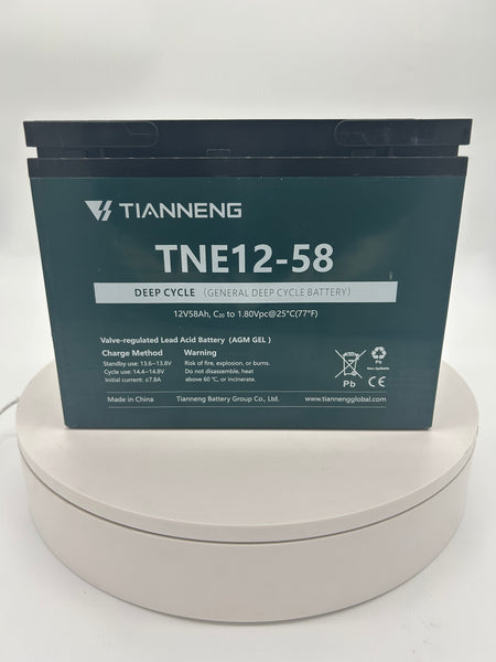 Tianneng 12v58Ah Sealed Lead Acid Battery
