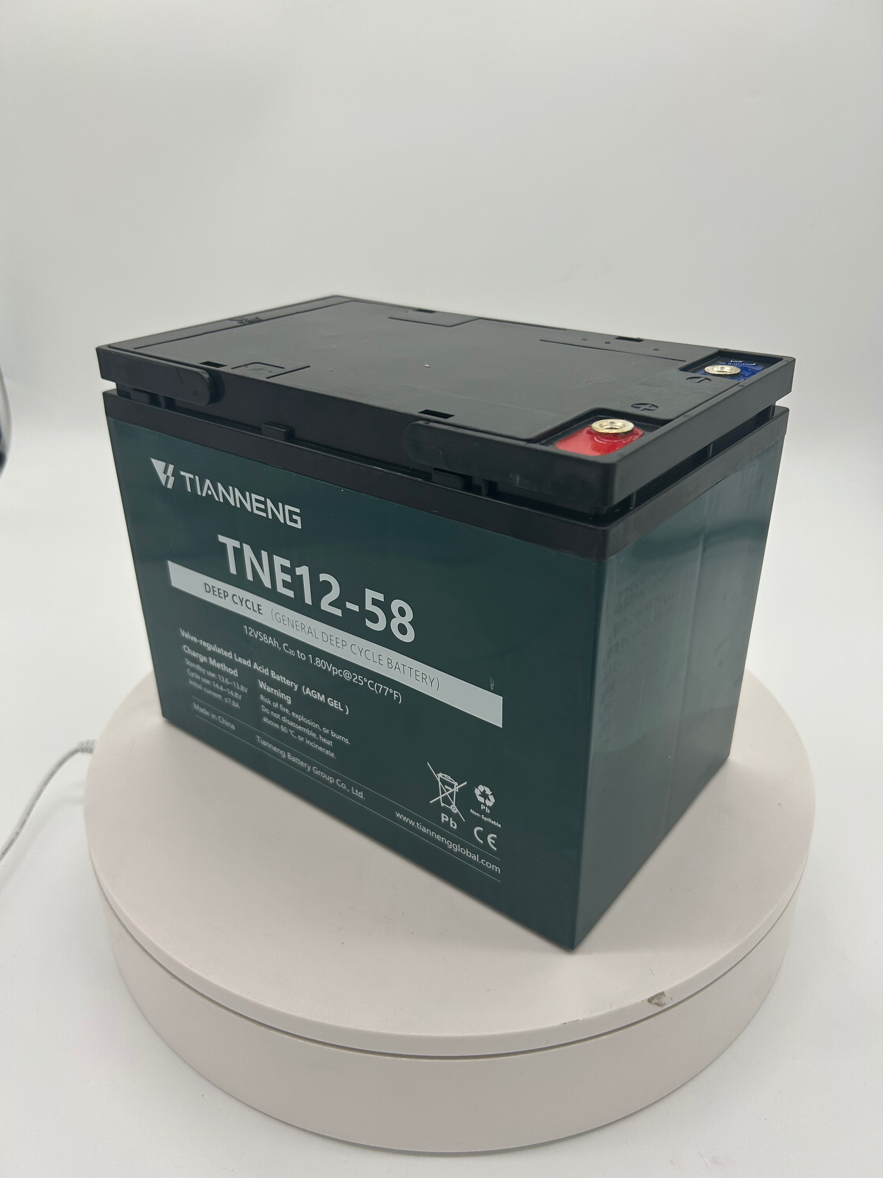 Tianneng 12v58Ah Sealed Lead Acid Battery