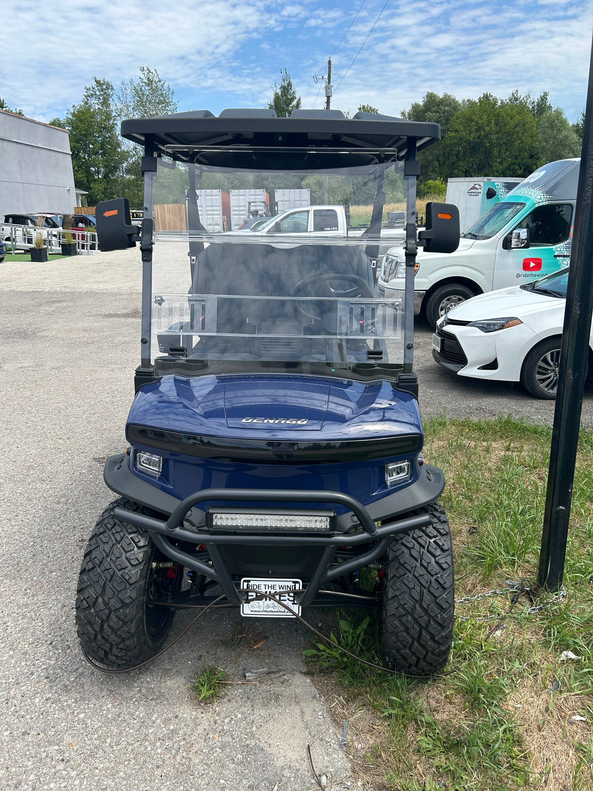 2025 Denago Rover 4-Forward Passenger Lithium Powered Golf Cart