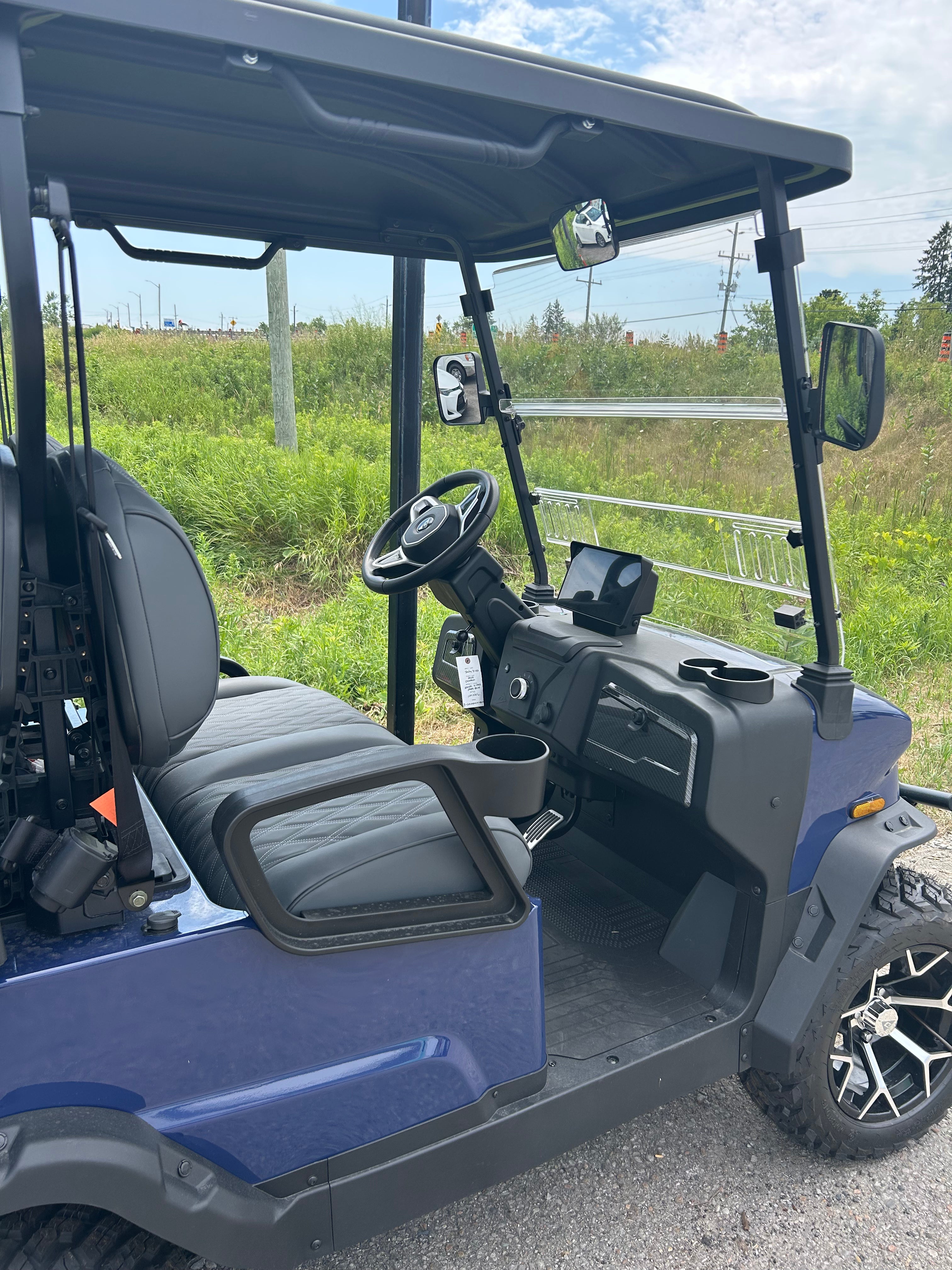 2025 Denago Rover 4-Forward Passenger Lithium Powered Golf Cart