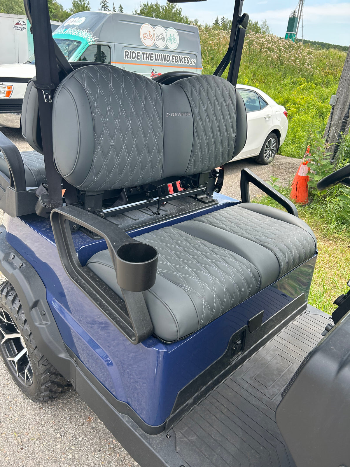 2025 Denago Rover 4-Forward Passenger Lithium Powered Golf Cart