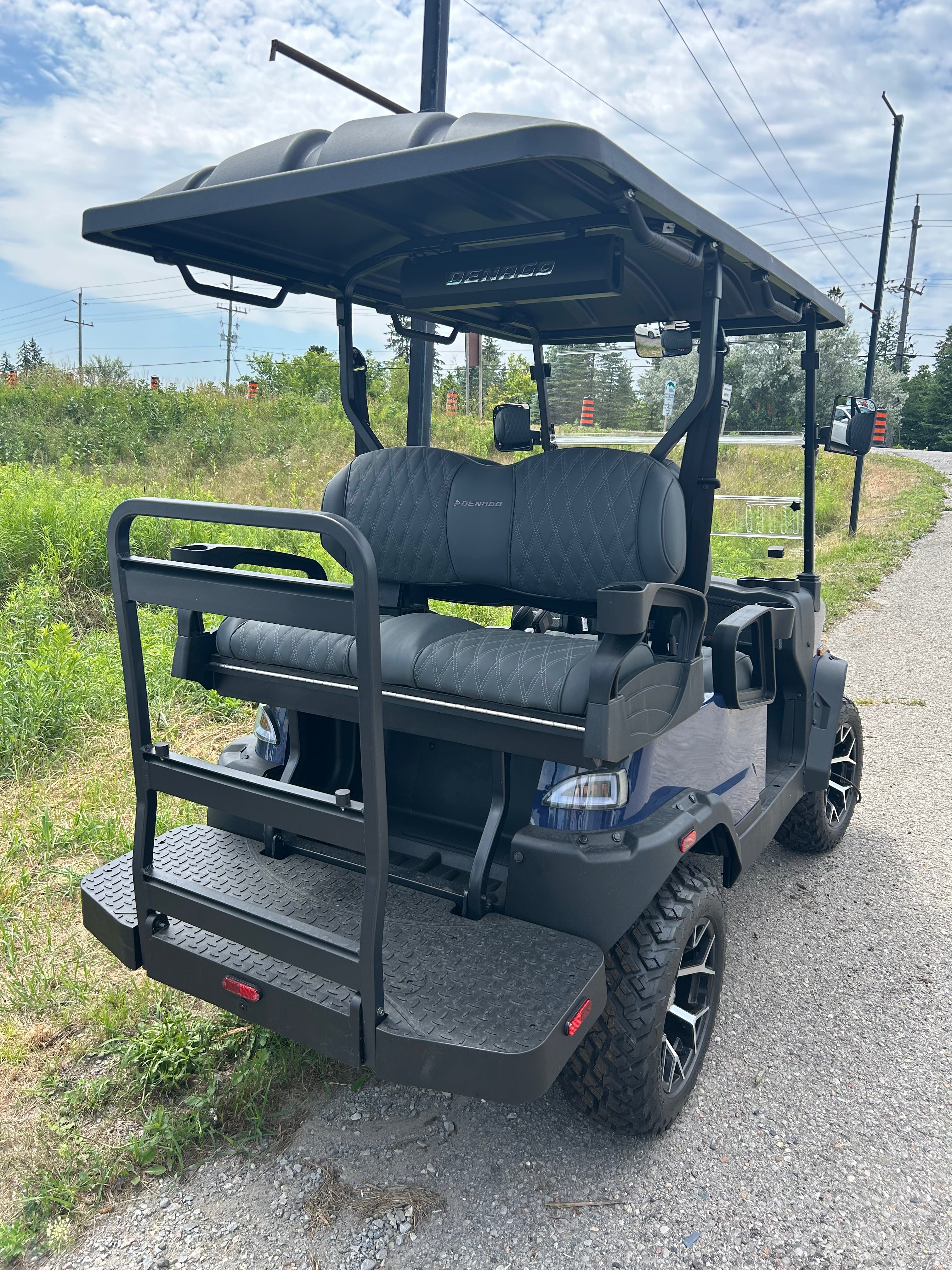 2025 Denago Rover 4-Forward Passenger Lithium Powered Golf Cart