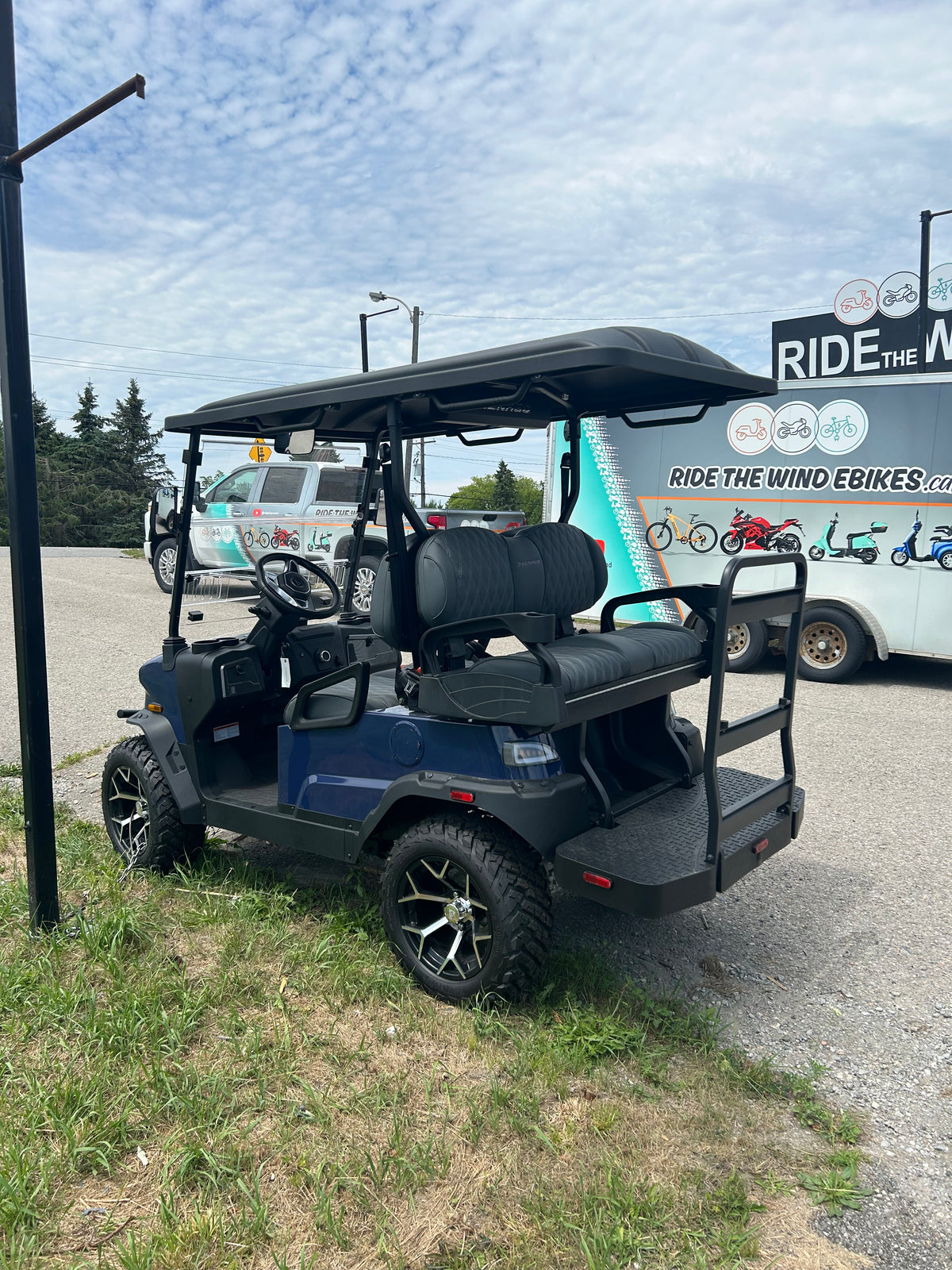 2025 Denago Rover 4-Forward Passenger Lithium Powered Golf Cart