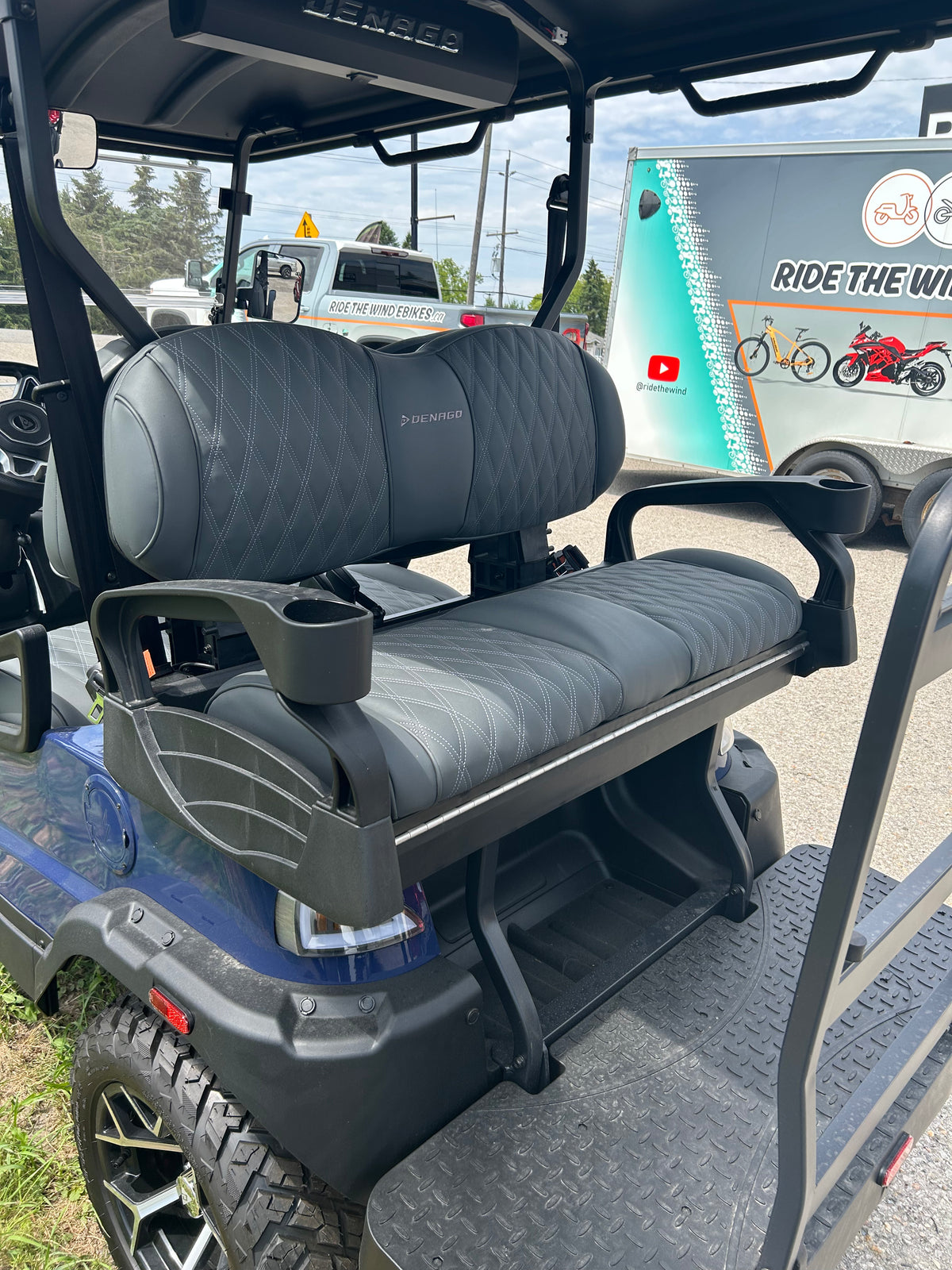 2025 Denago Rover 4-Forward Passenger Lithium Powered Golf Cart