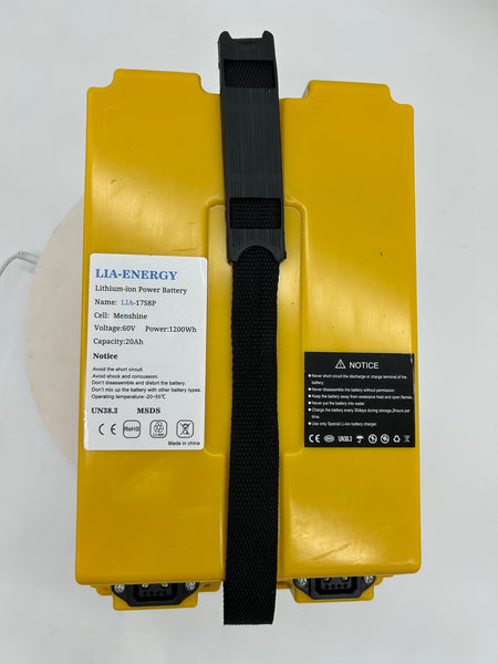 60V20Ah 1200Wh LITHIUM Ecolo Rio ET4 RIO Battery