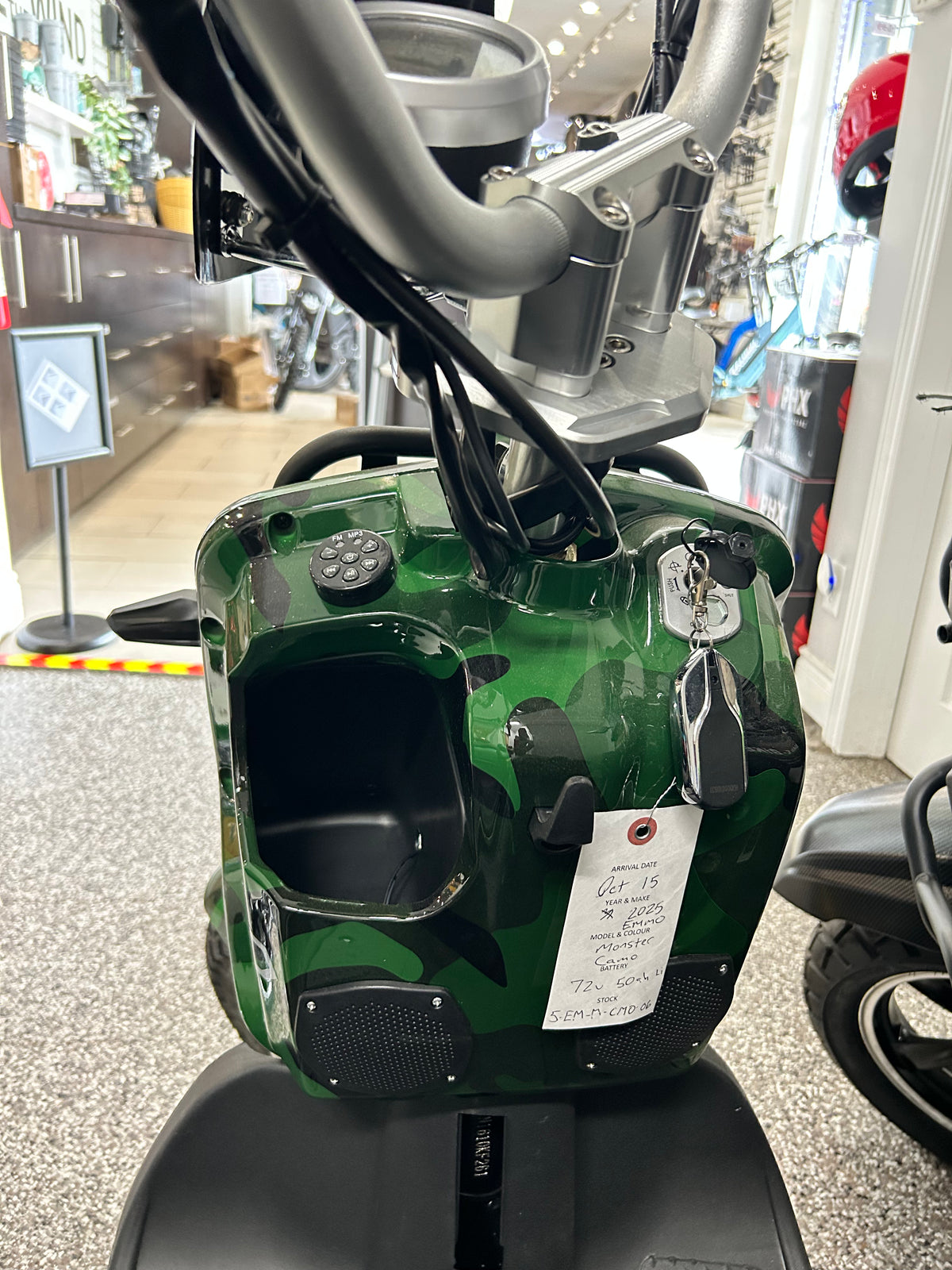 Emmo Monster S 72volt Electric Scooter Ebike DISCONTINUED WE HAVE 1 LEFT