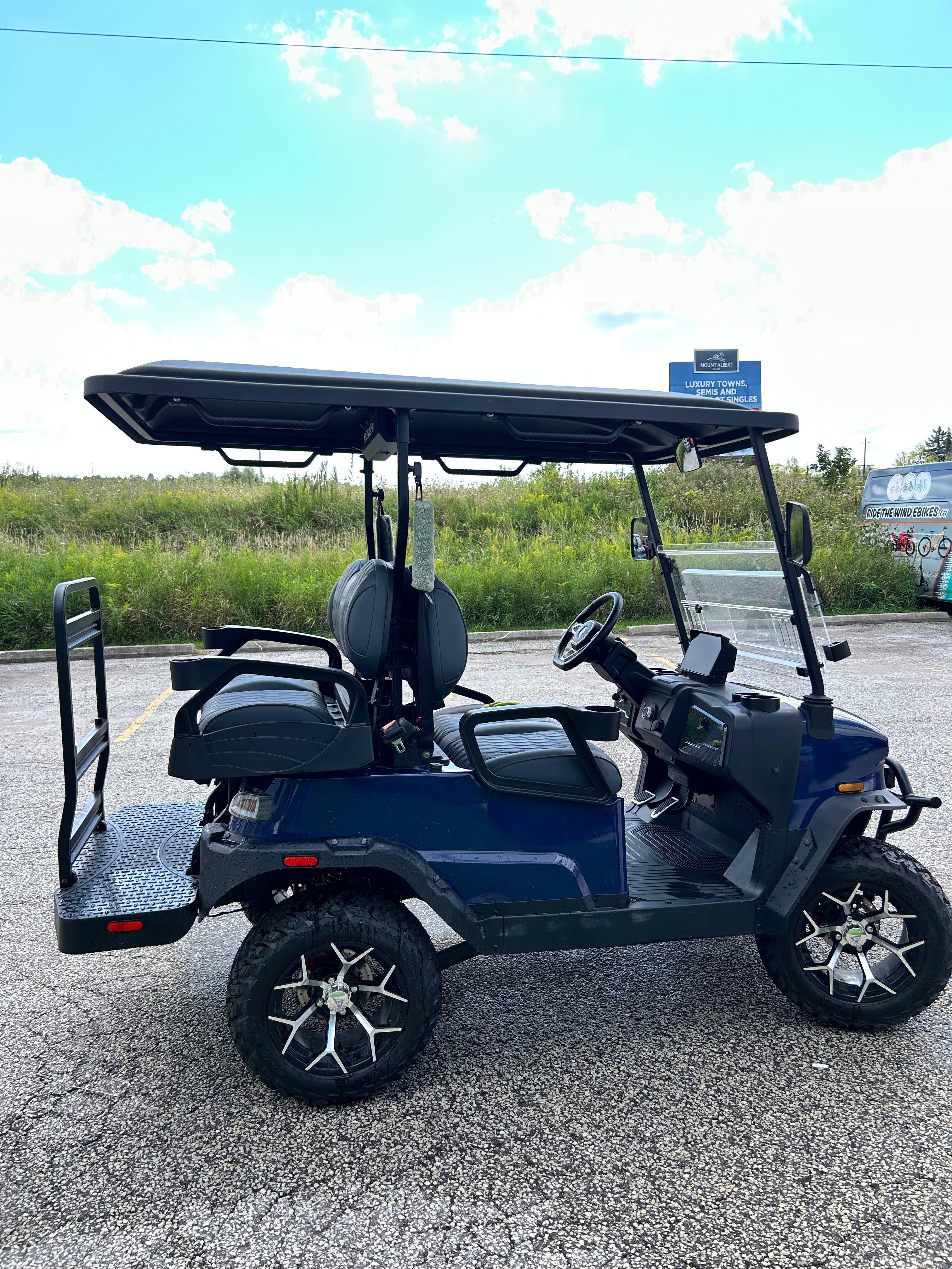 2025 Denago Rover 4-Forward Passenger Lithium Powered Golf Cart * SLIGHTLY USED *